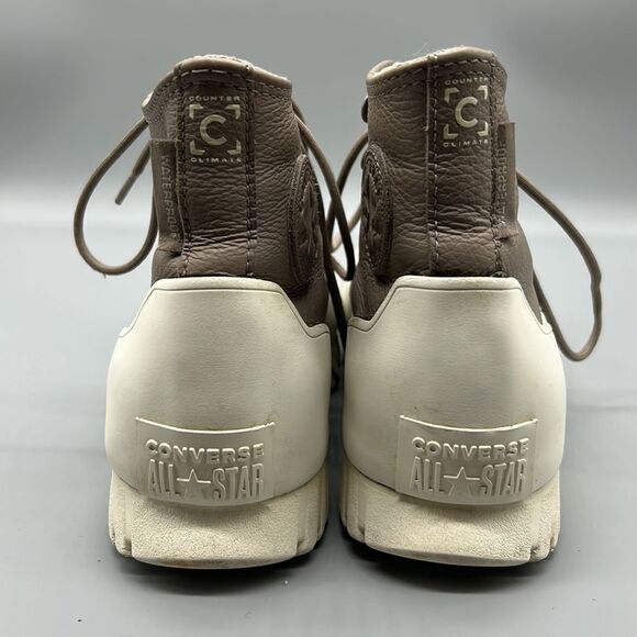 WOMEN'S SIZE 6 CHUCK TAYLOR ALL STAR LUGGED WINTER HIGH 'HUMMUS' - Picture 7 of 10